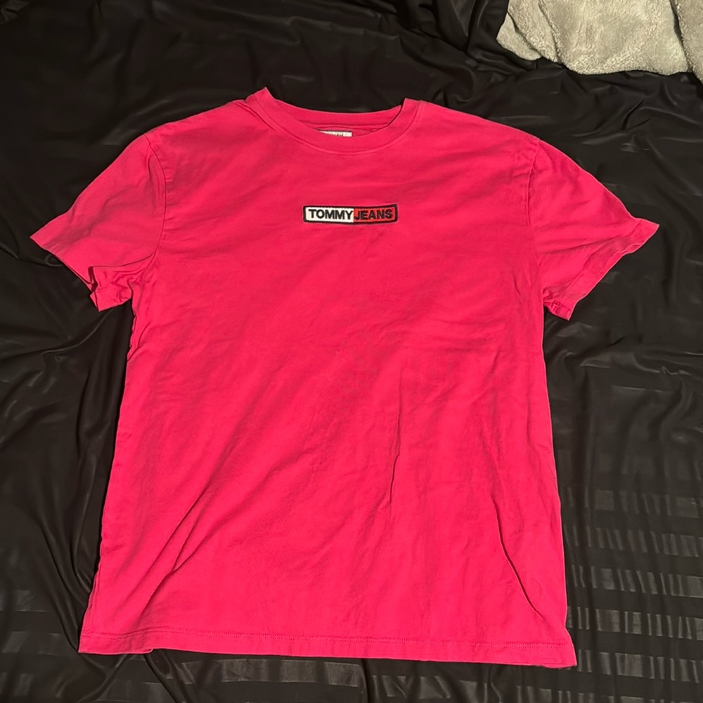 Tommy Jeans Men's Embroidered Box Logo T-Shirt